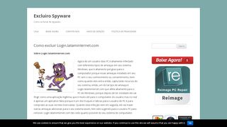 
                            10. Como excluir Login.lataminternet.com | Excluiro Spyware