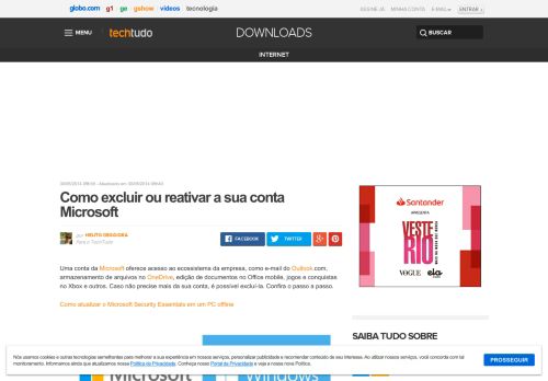 
                            11. Como excluir ou reativar a sua conta Microsoft | Dicas e Tutoriais ...