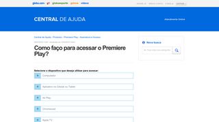 
                            10. Como faço para acessar o Premiere Play? - notícias em Assinatura e ...