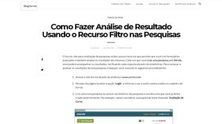 
                            10. Como Fazer Análise de Resultado Usando o ... - Blog - Survio.com