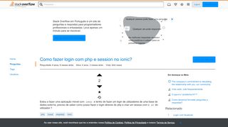 
                            4. Como fazer login com php e session no ionic? - Stack Overflow em ...