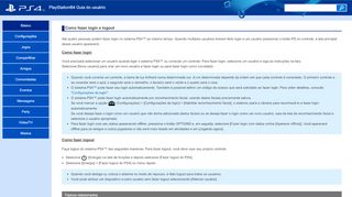 
                            10. Como fazer login e logout | PlayStation®4 Guia do ... - Playstation.net