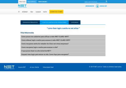 
                            5. como fazer login e senha no net vírtua - Ajuda Site Oficial da NET