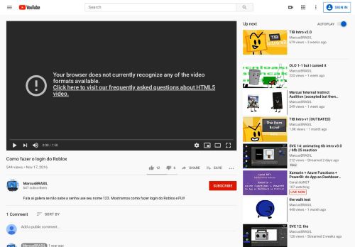 
                            6. Como fazer o login do roblox - YouTube