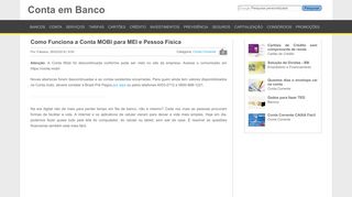 
                            4. Como Funciona a Conta MOBI para MEI e Pessoa Física | Conta em ...