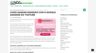 
                            10. Como Ganhar Dinheiro com o Google Adsense no YouTube