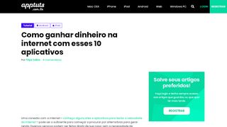 
                            5. Como ganhar dinheiro na internet com esses 10 aplicativos | AppTuts