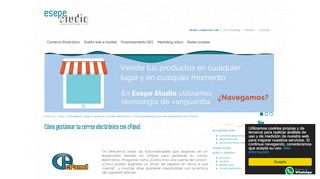 
                            6. Cómo gestionar tu correo electrónico con cPanel :: esepestudio ...