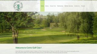 
                            11. Como Golf Club » Member Services