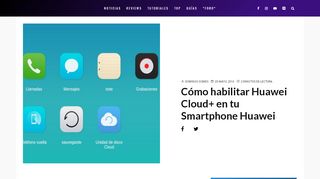 
                            5. Cómo habilitar Huawei Cloud+ en tu Smartphone Huawei | NewEsc