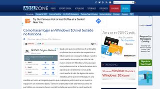 
                            3. Cómo hacer login en Windows 10 si el teclado no funciona - ADSLZone