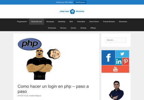 
                            11. Como hacer un login en php - paso a paso | Blog de Jonathan Melgoza