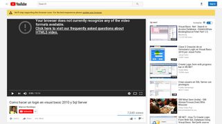 
                            1. Como hacer un login en visual basic 2010 y Sql Server - YouTube