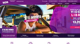 
                            5. ¿Cómo ingreso al portal WOM a comprar bolsas de navegación?