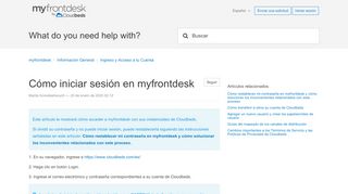 
                            4. Cómo iniciar sesión en myfrontdesk - Cloudbeds