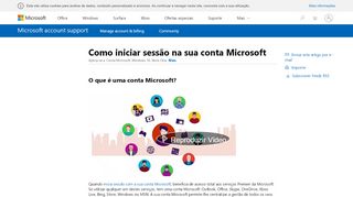 
                            4. Como iniciar sessão na sua conta Microsoft