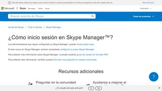 
                            3. ¿Cómo inicio sesión en Skype Manager™? | Servicio de asistencia de ...