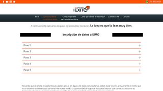 
                            8. Como inscribirse a una convocatoria - Concursa con Exito