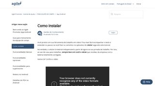 
                            3. Como instalar – Agile Promoter - Central de Ajuda