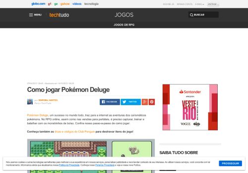 
                            12. Como jogar Pokémon Deluge | Dicas e Tutoriais | TechTudo