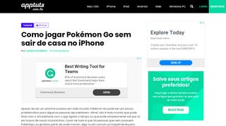 
                            11. Como jogar Pokémon Go sem sair de casa no iPhone - AppTuts