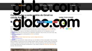 
                            5. Como mudar a conta padrão do Gmail no celular Android | Dicas e ...