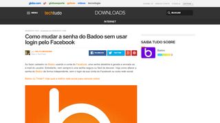 
                            7. Como mudar a senha do Badoo sem usar login pelo Facebook | Dicas ...