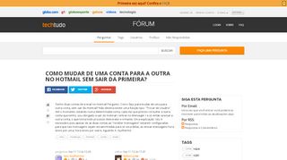 
                            10. Como mudar de uma conta para a outra no Hotmail sem sair da ...