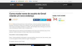 
                            4. Como mudar nome de usuário do Gmail criando um novo endereço ...