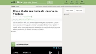 
                            8. Como Mudar seu Nome de Usuário no YouTube: 14 Passos - wikiHow