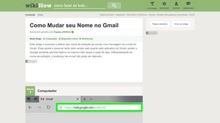 
                            5. Como Mudar seu Nome no Gmail: 20 Passos (com Imagens)