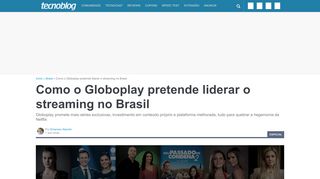 
                            11. Como o Globoplay pretende liderar o streaming no Brasil – Tecnoblog