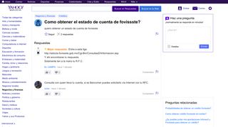 
                            11. como obtener el estado de cuenta de fovissste? | Yahoo Respuestas