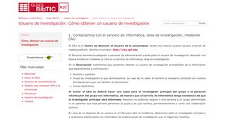 
                            11. Cómo obtener un usuario de investigación - Guies BibTIC - UPF