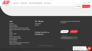 
                            8. Como operar con la plataforma Dif Freedom - Dif Broker