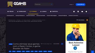 
                            8. Como otimizar seus games com o Razer Cortex, o game ... - GGames