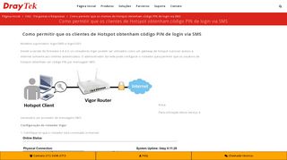 
                            4. Como permitir que os clientes de Hotspot obtenham código PIN de ...