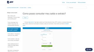 
                            4. Como posso consultar meu saldo e extrato? – Central de Atendimento ...