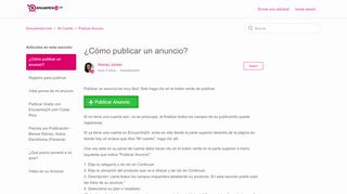 
                            10. ¿Cómo publicar un anuncio? – Encuentra24.com