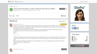 
                            12. Cómo puedo descargar un avatar creado en Voki para uso ... - SitePal