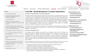 
                            11. ComO QM – Quality Management in Complex Organizations | Zentrum ...