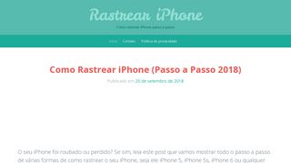 
                            11. ▷ Como Rastrear iPhone