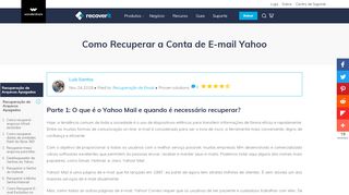 
                            13. Como Recuperar a Conta de E-mail Yahoo - Recoverit Data Recovery