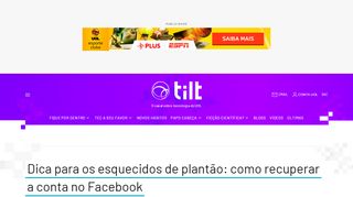 
                            11. como recuperar a conta no Facebook - UOL Notícias