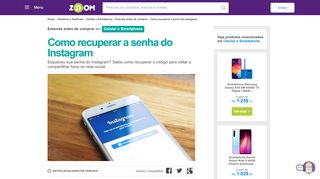 
                            6. Como recuperar a senha do Instagram - Zoom