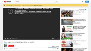 
                            2. Como registrarse en Auto Empire Group en español - YouTube