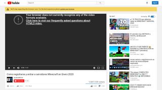 
                            2. Como registrarse y entrar a servidores Minecraft 2018 - YouTube