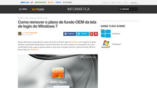 
                            7. Como remover o plano de fundo OEM da tela de login do Windows 7 ...