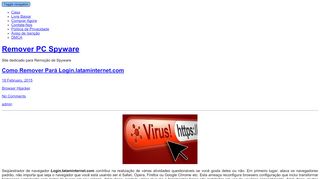 
                            7. Como Remover Pará Login.lataminternet.com - Remover PC Spyware