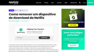 
                            10. Como remover um dispositivo de download da Netflix| Apptuts